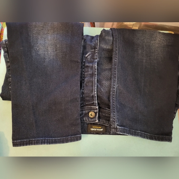 Mens Jack & Jones Medium Blue Distressed Jeans sz 32x32 - Picture 3 of 10